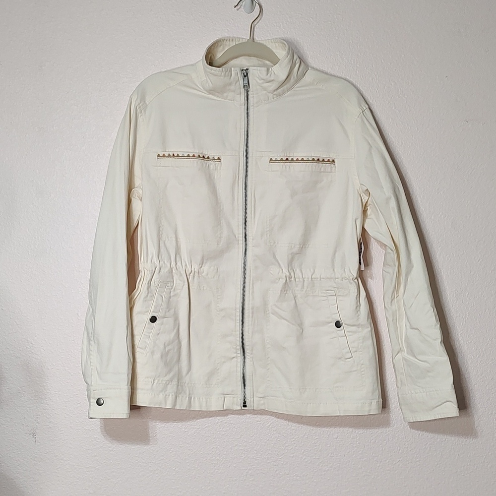 Old Navy Cream Utility Jacket Size M